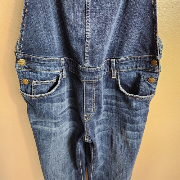 Current Elliot x Hatch |Hatch Size 1/4-6| Maternity Denim Overalls in Loved - Picture 6 of 12